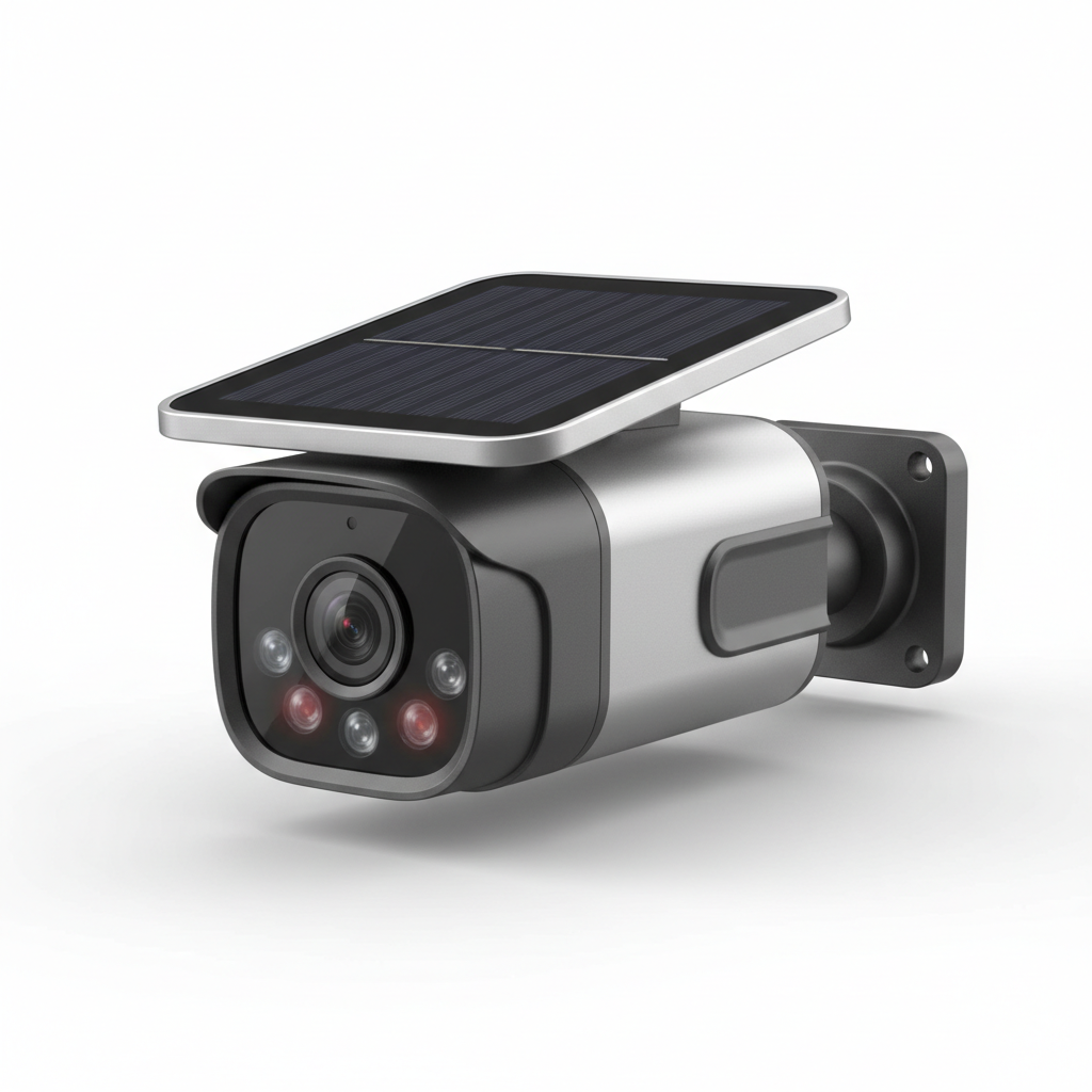 4K Solar Security Camera